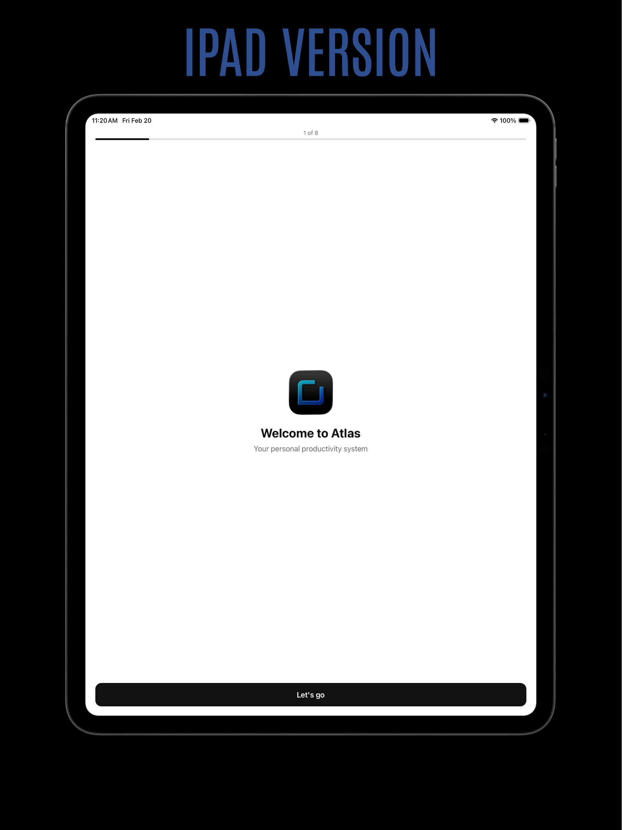 Atlas · Built for Focused Work screenshot 9