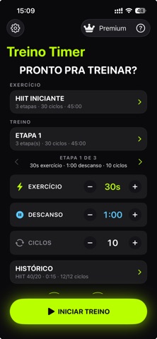 Treino Timer Screenshot 4 of 5