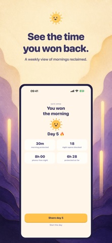 Riseloop: Alarm & App Blocker Screenshot 5 of 5