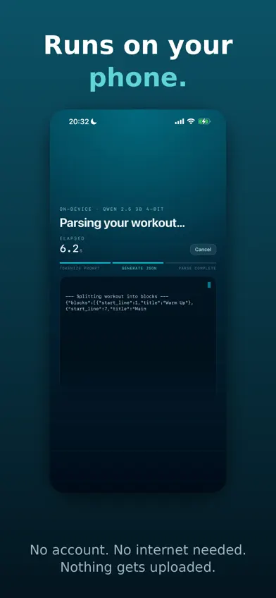Swim Structured screenshot 2