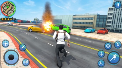 Grand Gangsters Cityscape Game Screenshot
