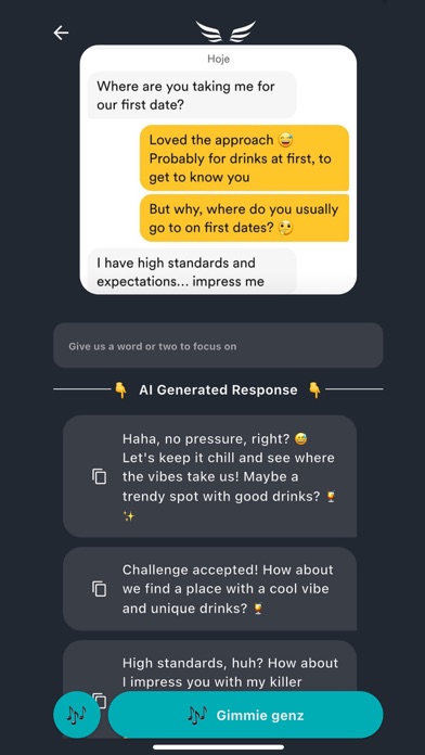 Wingman AI: Texting Guide Screenshot