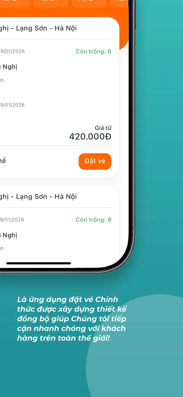 Screenshot #3 pour HỮU NGHỊ EXPRESS