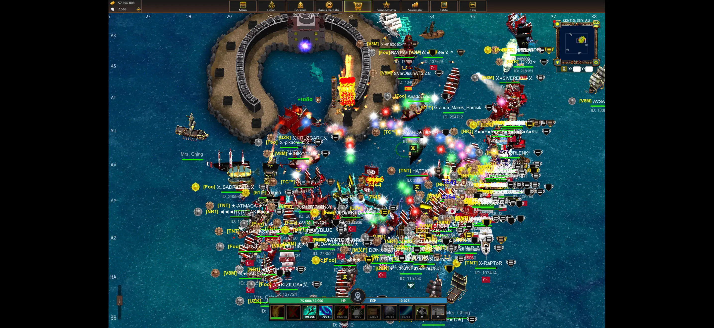 #5. Battle of Sea: Pirate Fight (iOS) 게시자: Gamepatron Bilisim Sanayi Ve Ticaret Limited Sirketi