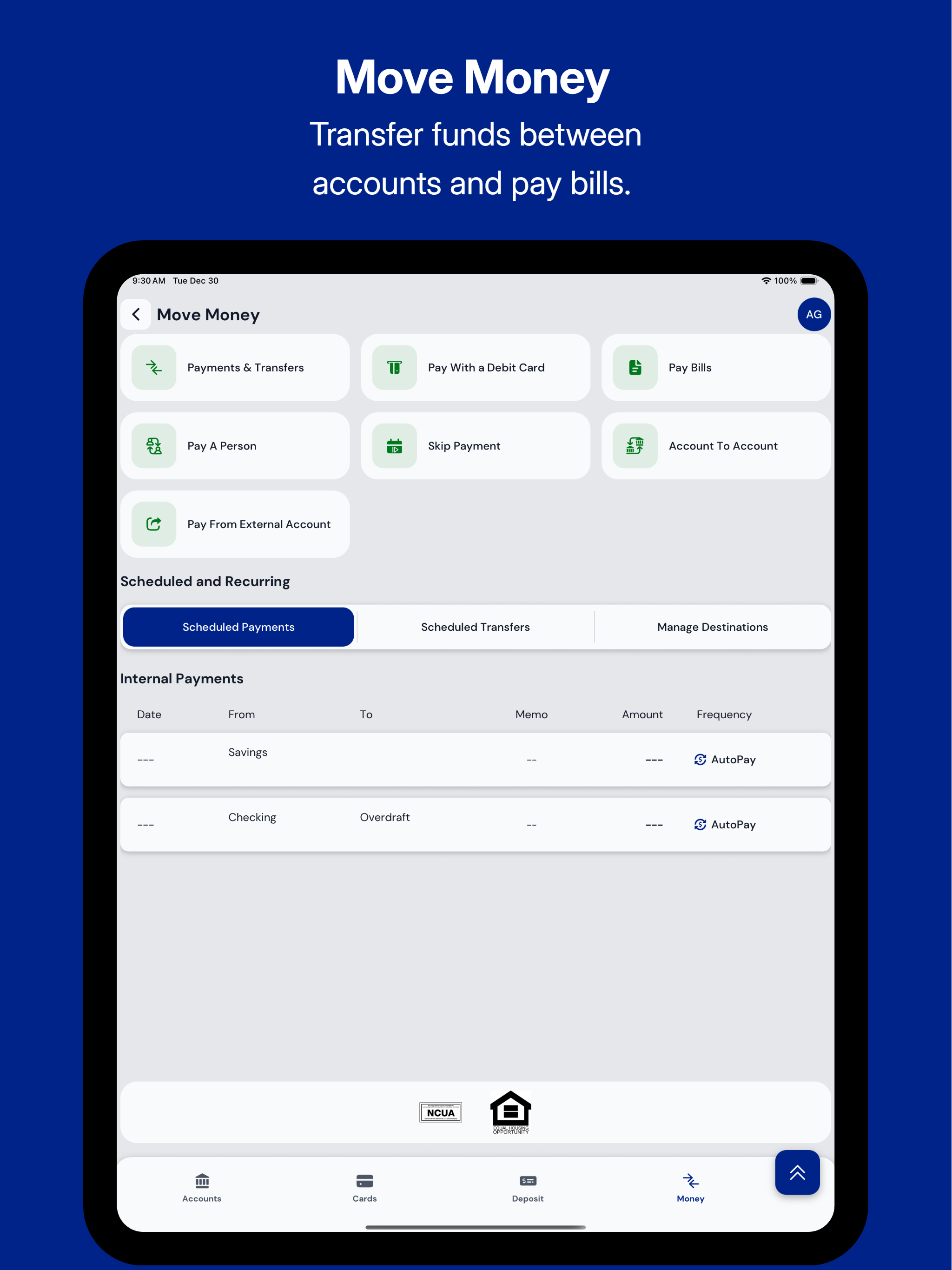 Aspen FCU Mobile Banking screenshot 7