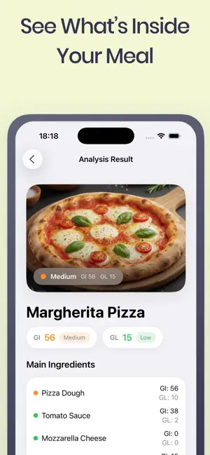 Glycemic AI Food Analyzer screenshot 4