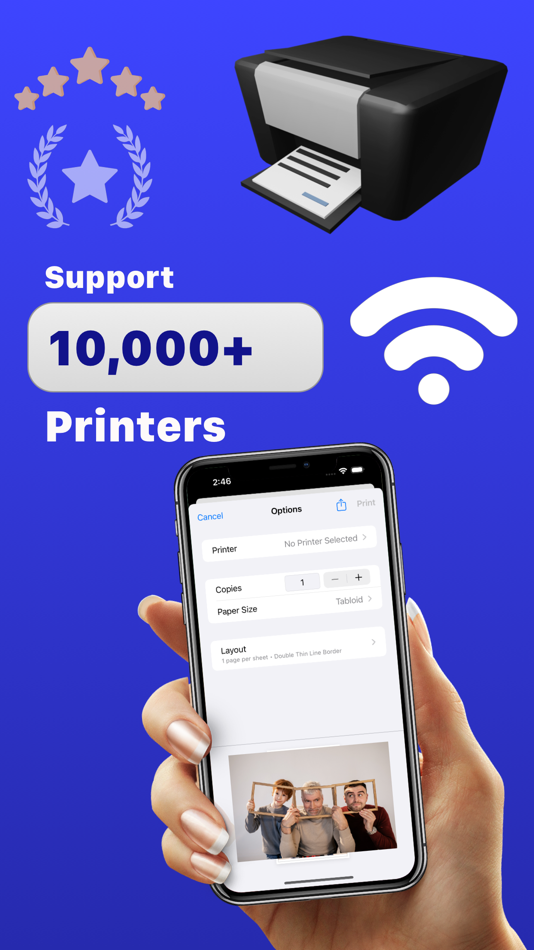 #1. Printer App - Print with Phone (iOS) 由: NextPixel apps