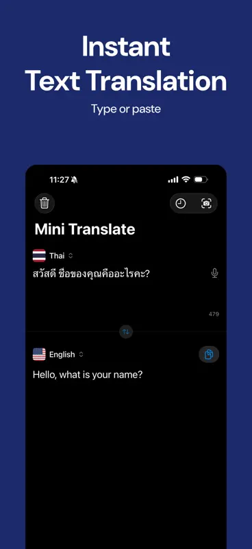 Translator: Mini Translate screenshot 2 of 3