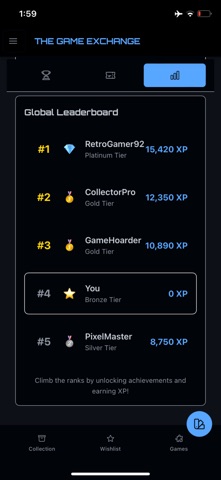 The Game Exchange screenshot