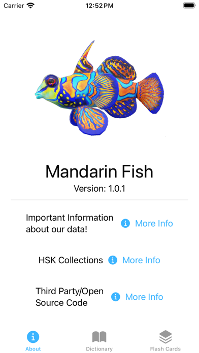 Screenshot 2 of Mandarin Fish App