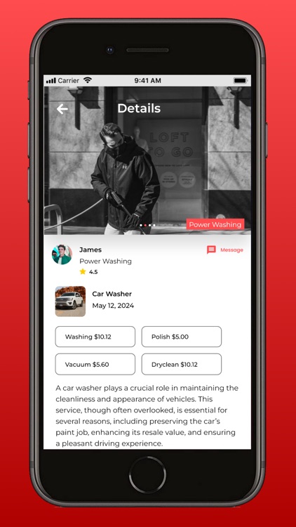 On Time Mobile Wash screenshot-4