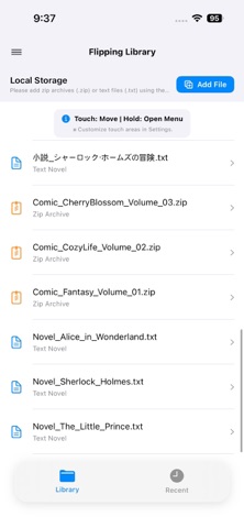 App screenshot