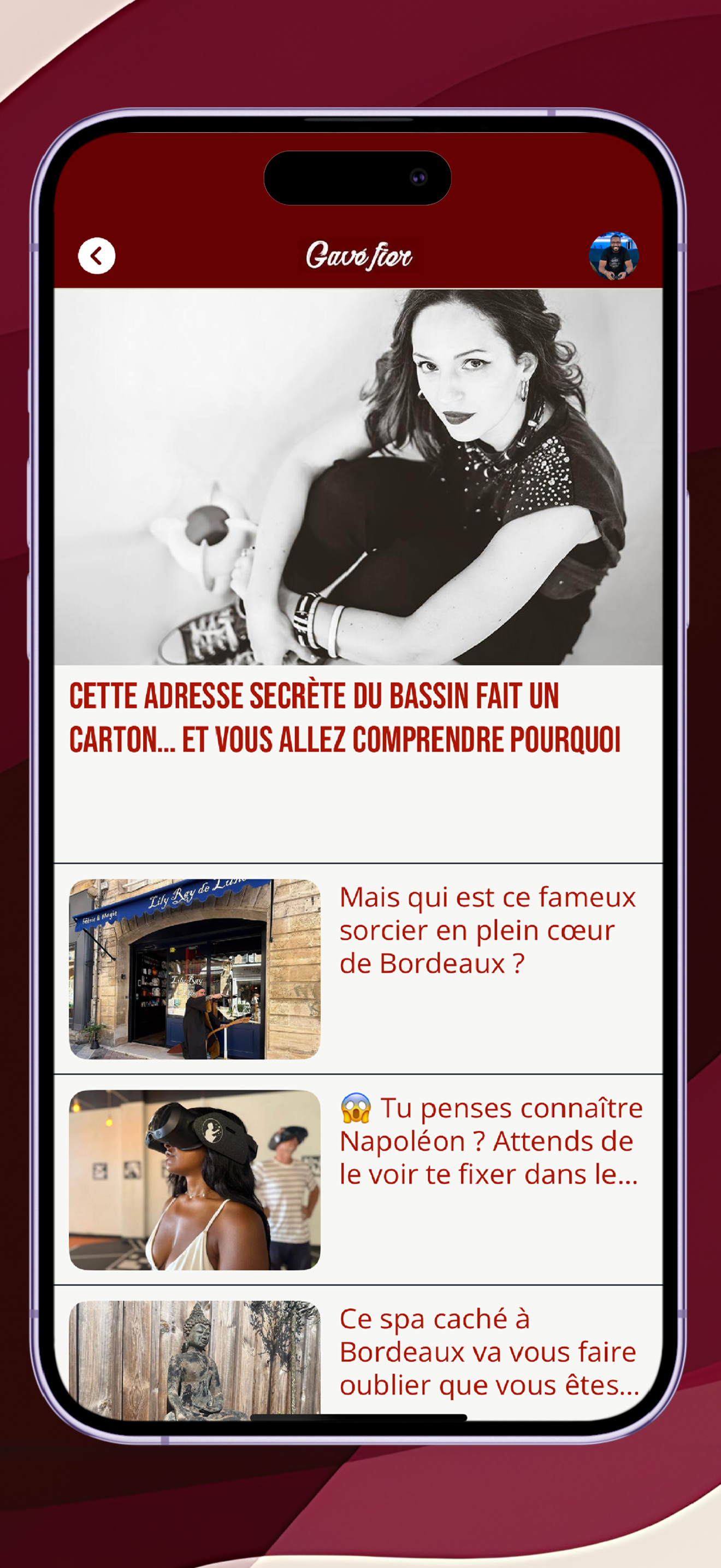Gavé Fier Bordeaux