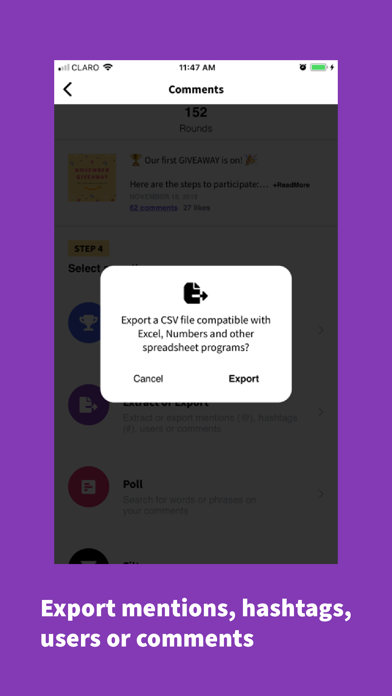 Screenshot #3 pour CommentExtractor