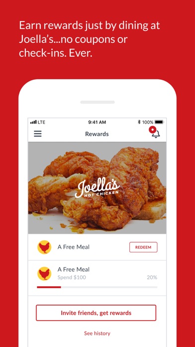 Joella's Hot Chicken iPhone screenshot 1 - Food & Drink app