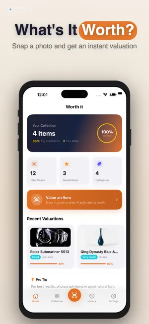 How Much Is It Worth: Worthiva screenshot 1