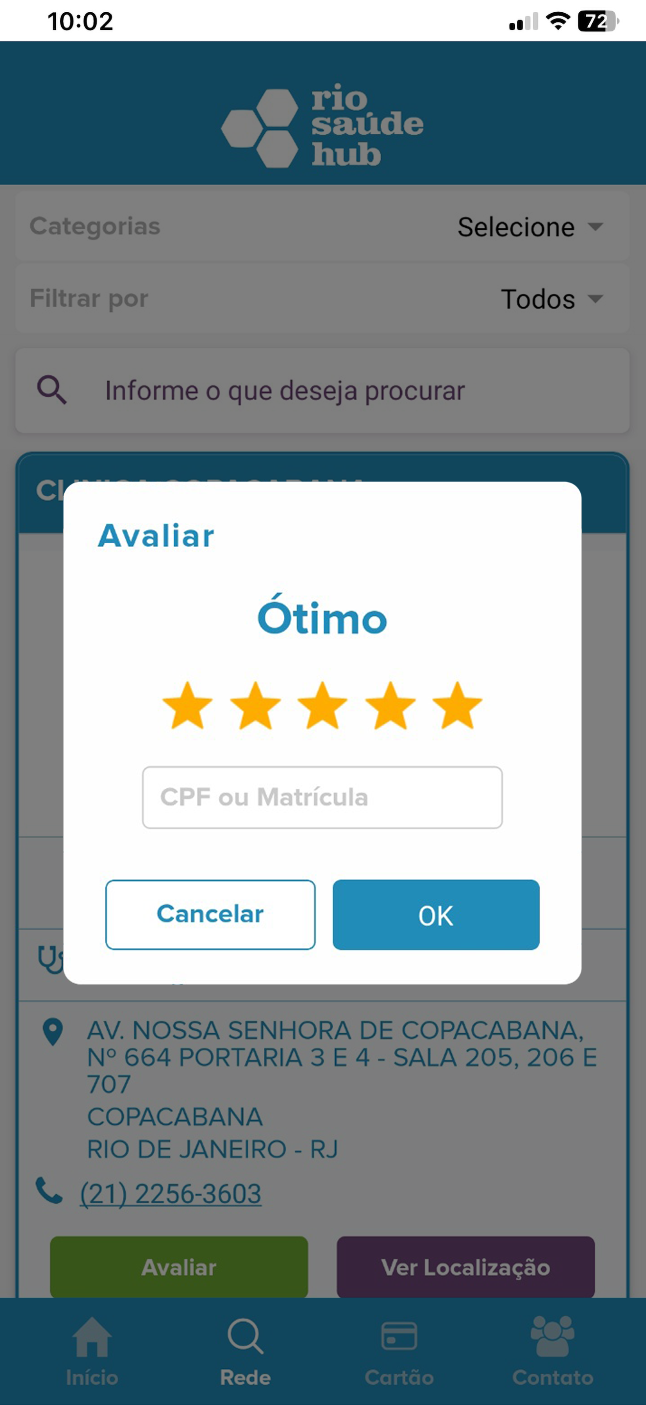 Rio Saúde HUB screenshot 7