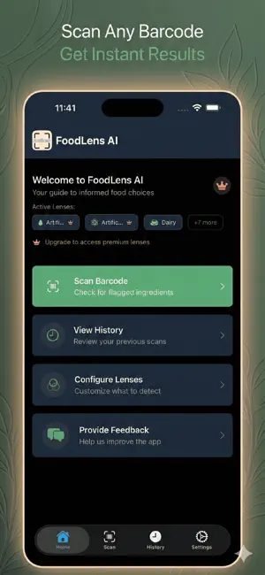FoodLens AI screenshot 2