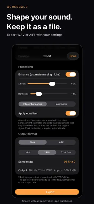 Aurescale: Music Player & EQ screenshot 3