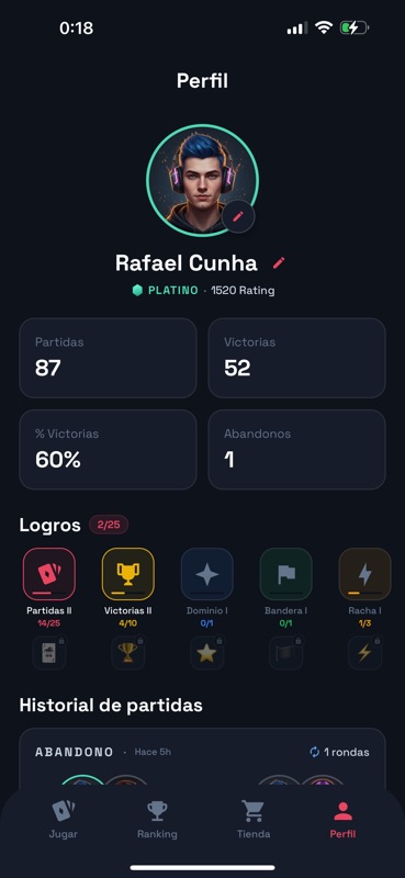 Sueca Online screenshot 5