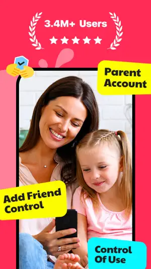 JusTalk Kids - Safe Messenger screenshot 1