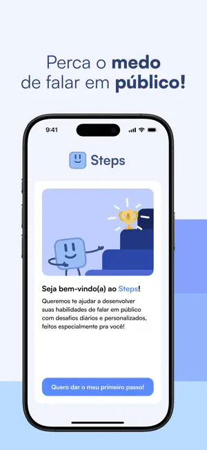 Steps: Fale em público screenshot 4