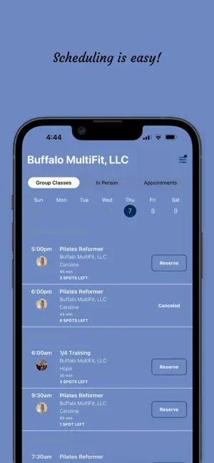 Buffalo MultiFit Luxury Fitnes screenshot 3