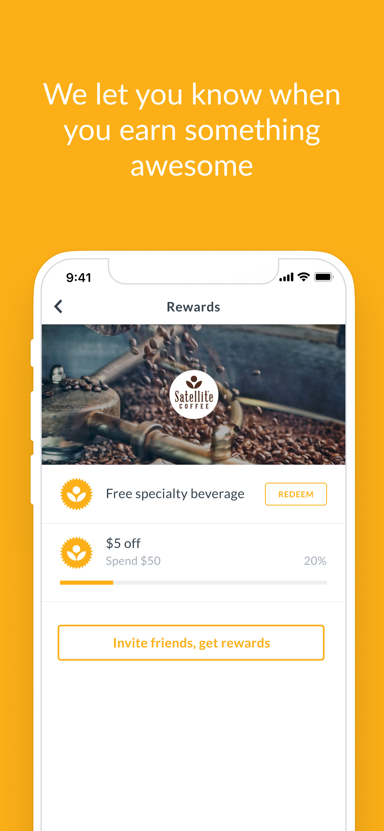 Satellite Coffee Ordering