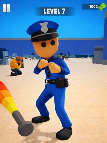 Crazy Airport Chaos: Slap Game iPad screenshot