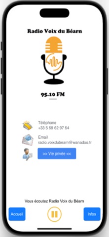 Radio Voix du Béarn Pau screenshot
