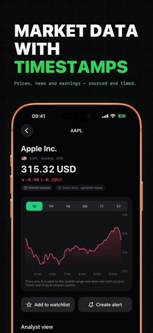 Ticker AI: Chart Analysis Screenshot 5 of 10