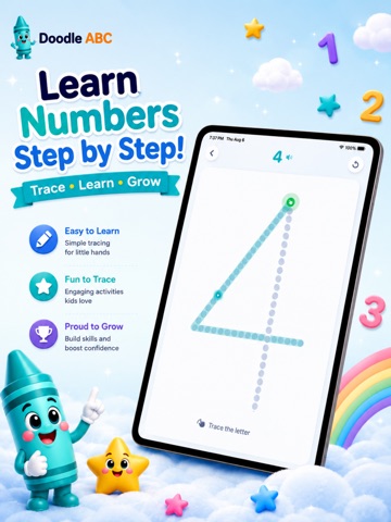 Doodle ABC: For Kids iPad screenshot