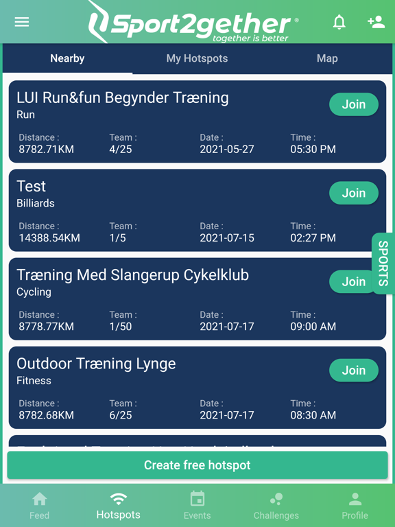 Screenshot #6 pour Sport2gether