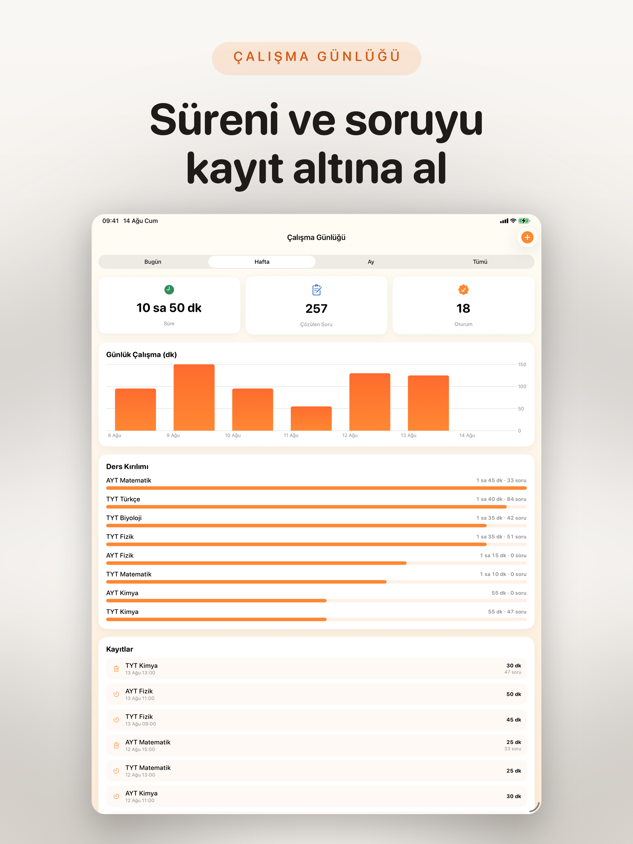 Sinavify: YKS 2027 Hazırlık screenshot 17