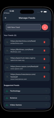 Bubble: News Reader screenshot