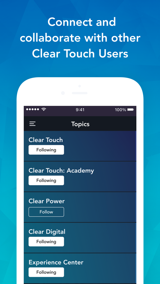 #3. Clear Touch Experience (iOS) 由: Clear Touch Interactive