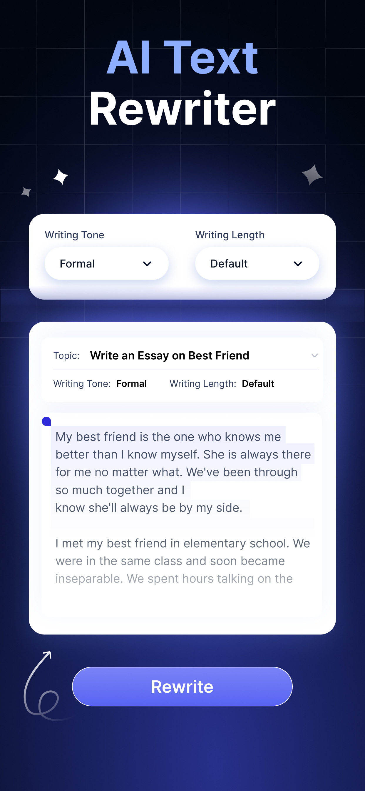AI Paragraph - Essay Writer