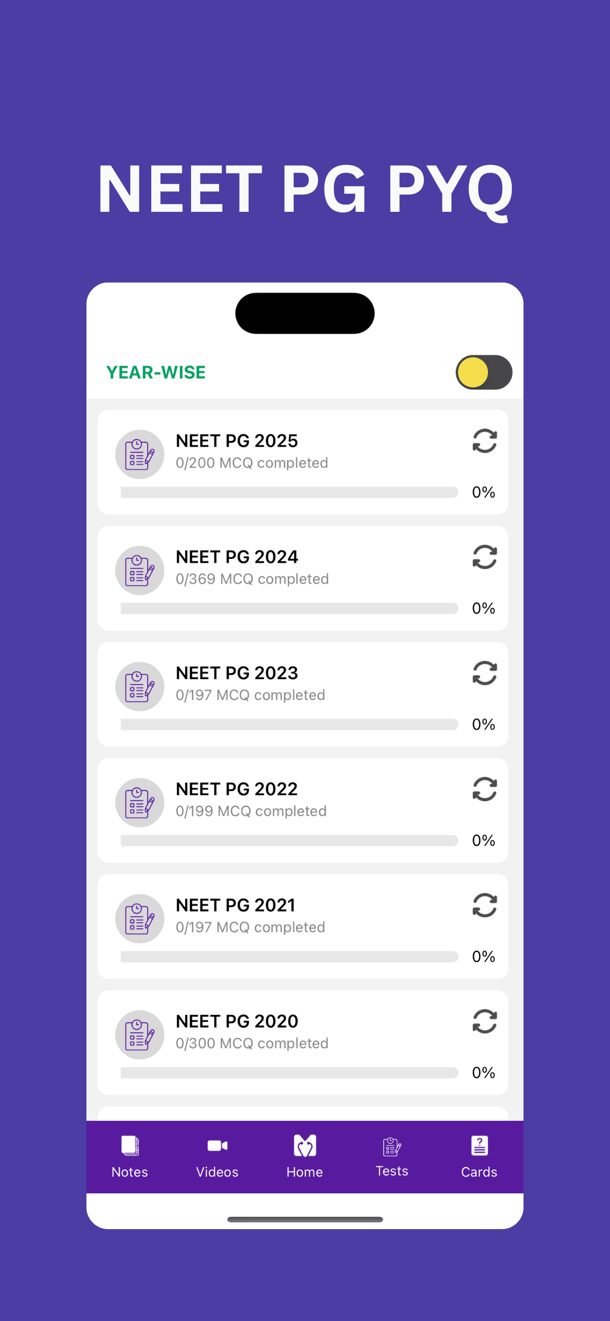 MedicoApps NEET PG/INICET/FMGE screenshot 8