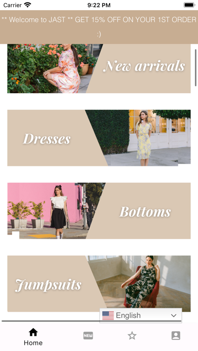 Jast Apparel Wholesale Screenshot