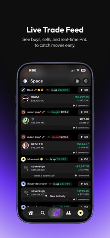 MoonRush: Social Trading screenshot