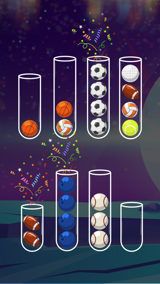 #4. Ball Sort Game : Sorting Games (iOS) By: Mohsan Ali