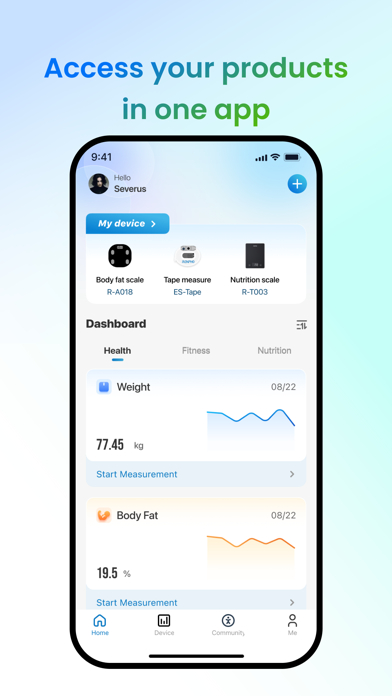 Screenshot #1 pour RENPHO Health