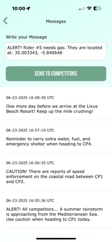 GPS Checkpoint Rally & Events screenshot