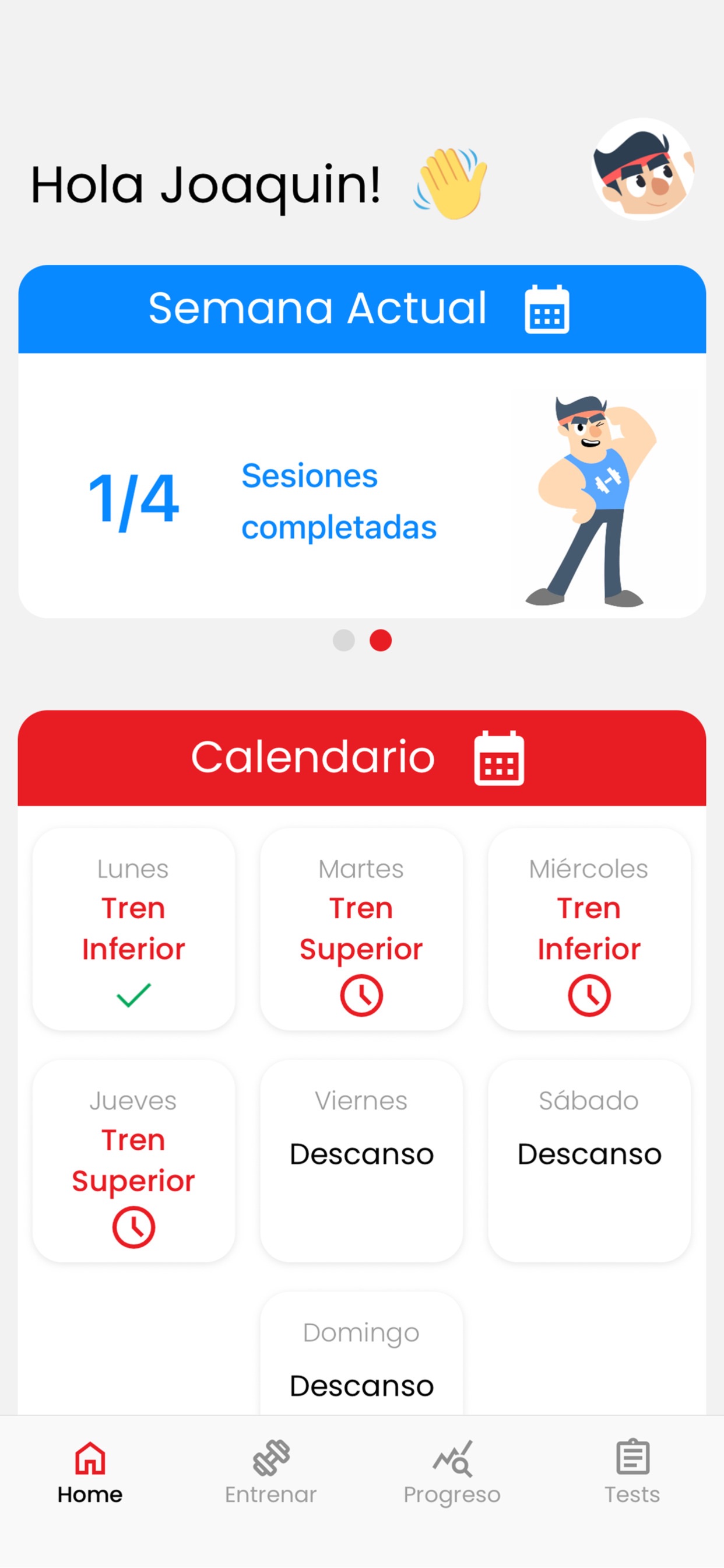 Screenshot 2 of Nexo Athlete