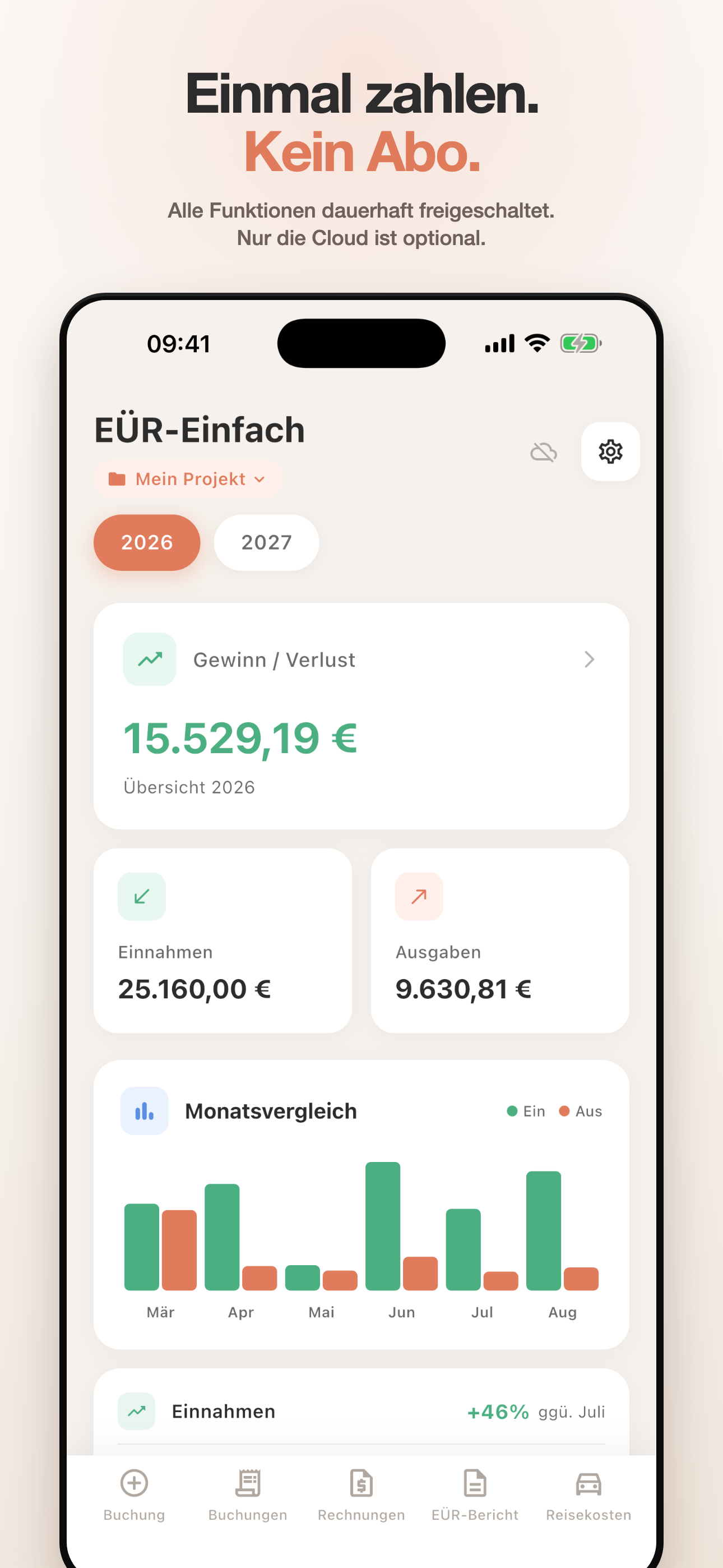 EÜR & EAR Einfach Buchhaltung