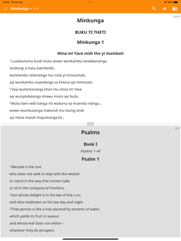 Screenshot #4 pour Kiyombe Bible