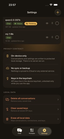Ollama Mobile: AI Chat Screenshot 9 of 10