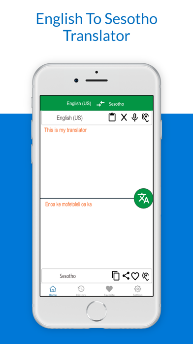Screenshot #2 pour English To Sesotho Translator