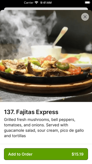 El Vaquero To Go iPhone screenshot 4 - Food & Drink app