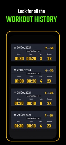 TABATA Timer Interval Timer Screenshot 10 of 10
